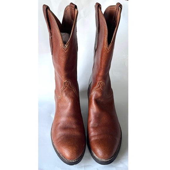 Lucchese 107611- 80606 Western Boot Mens 9EE - Vintage - Picture 9 of 11
